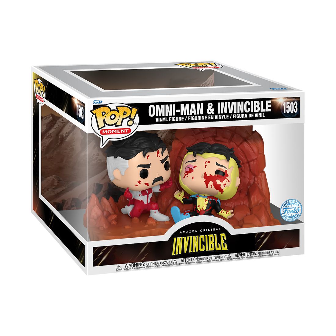 Funko POP! Invincible #1503 Omni-Man & Invincible Exclusivo