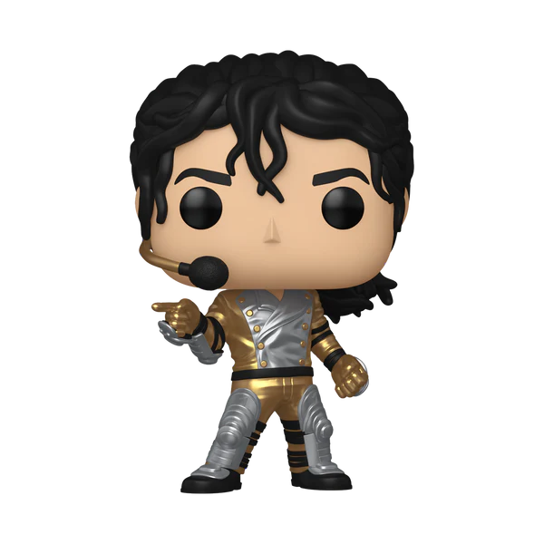 [PRÉ-RESERVA] Michael Jackson POP! Rocks Vinyl Figure Armor 9 cm