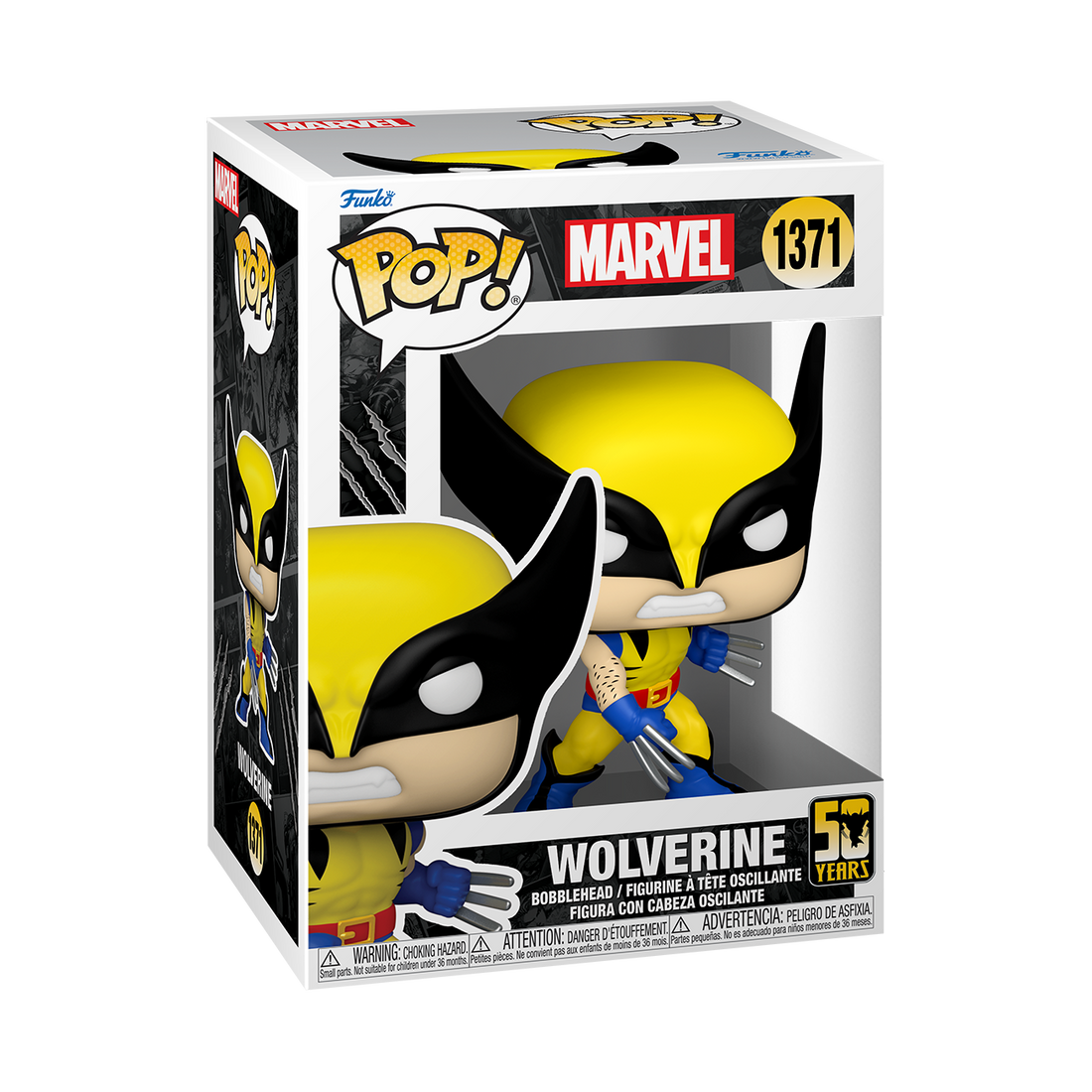 [PRÉ-RESERVA] Marvel POP! Marvel Vinyl Figure Wolverine 50th - Ultimate Wolverine (Classic) 9 cm