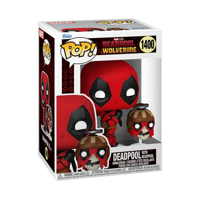 Funko POP! Marvel Deadpool & Wolverine #1400 Deadpool with Headpool