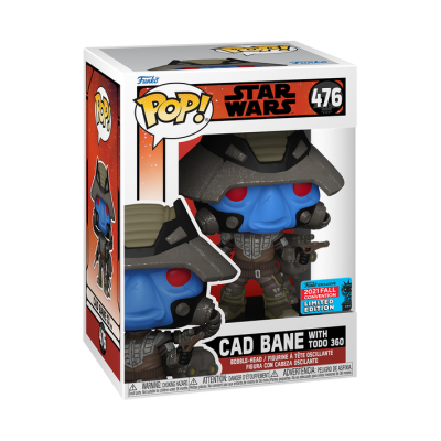 Funko POP! Star Wars #476 Cad Bane with Todo ECCC 2021