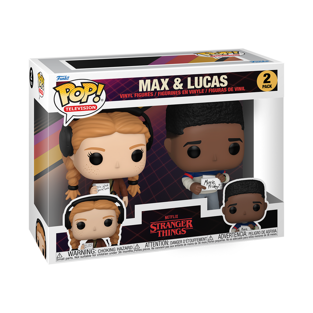 [PRÉ-RESERVA] Funko POP! Stranger Things # Max & Lucas