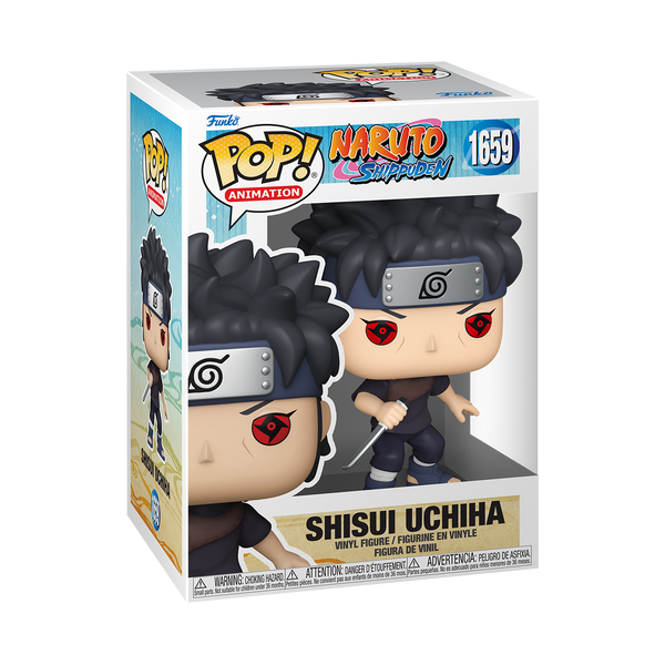 Naruto Pop! Animation Vinyl Figur Shisui Uchiha 9 cm