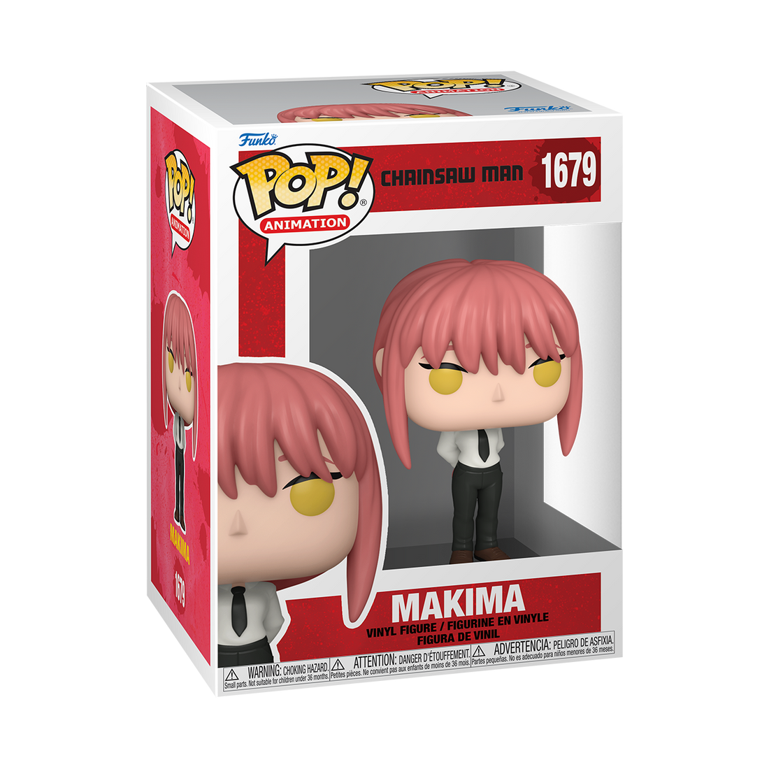 [PRÉ-RESERVA] Chainsaw Man POP! Animation Vinyl Figure Makima 9 cm