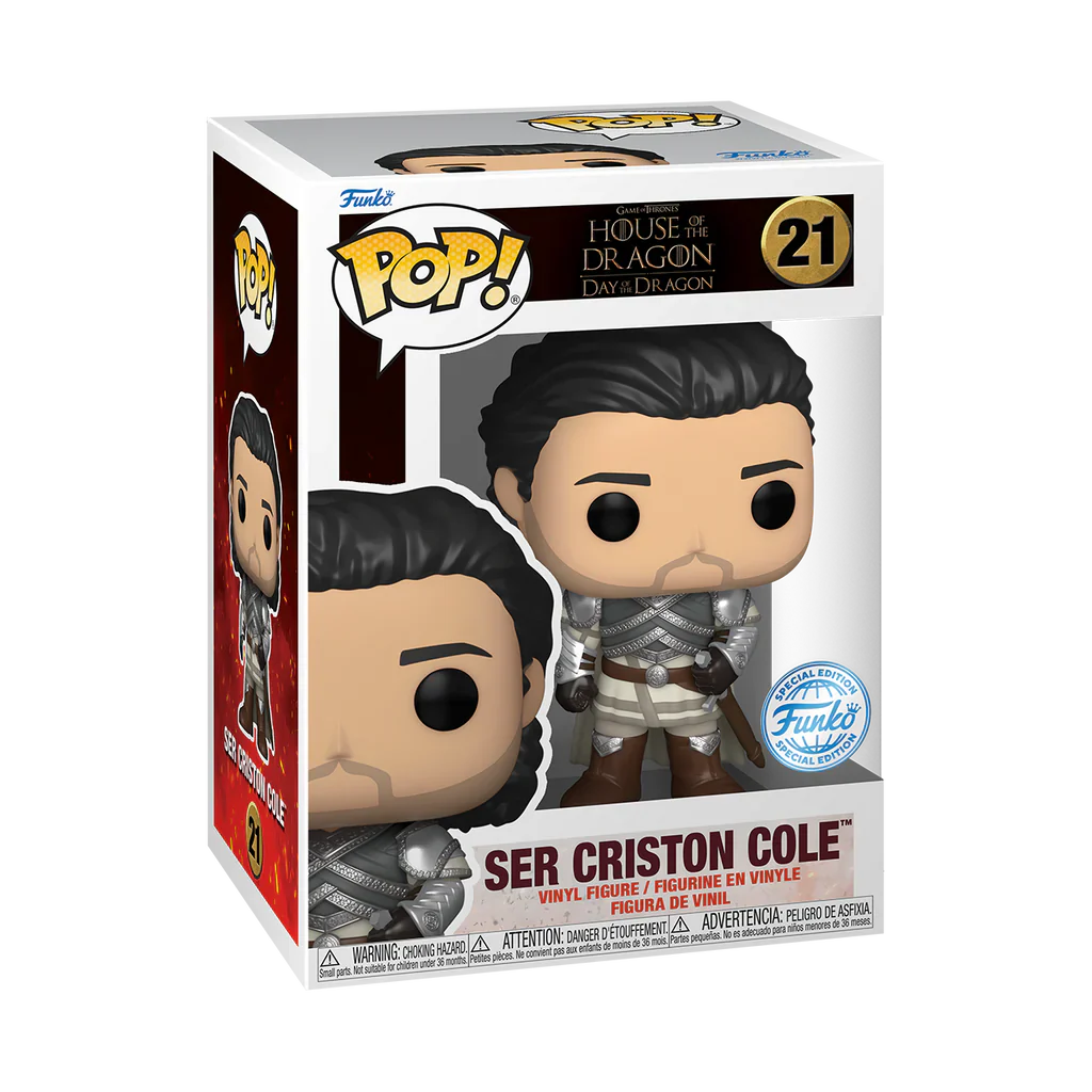 Funko POP! House of the Dragon #21 Sir Criston Cole Exclusivo