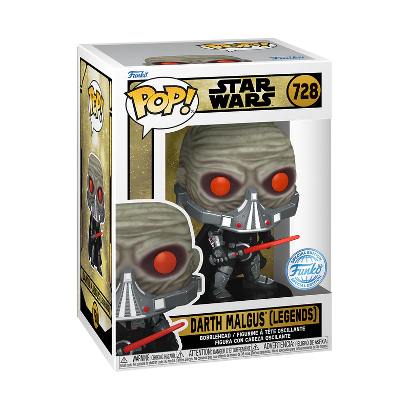 Funko POP! Star Wars #728 Darth Malgus (Legends) Exclusivo
