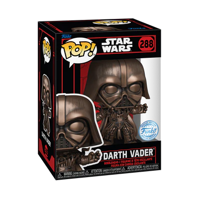 Funko POP! Star Wars #288 Darth Vader Bronze Metallic Exclusivo