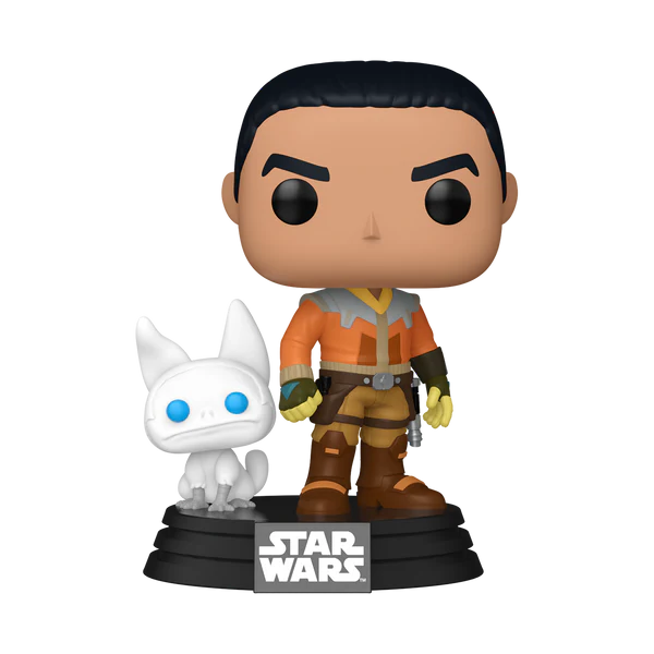 Funko POP! Star Wars Rebels #756 Ezra Bridger With Loth-Cat Exclusivo