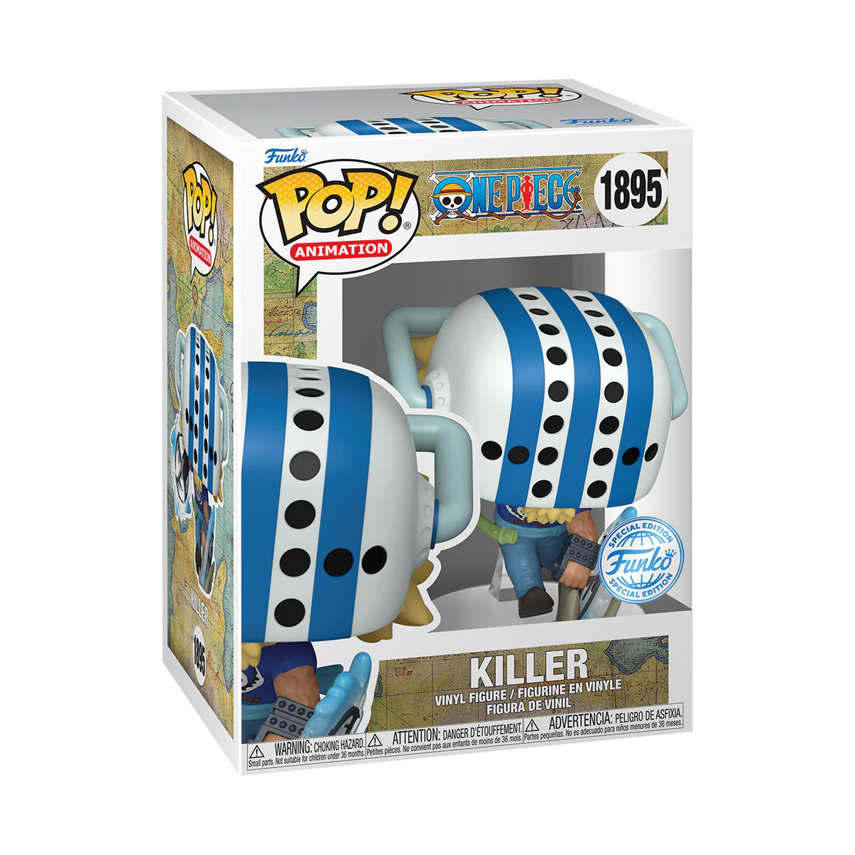 Funko POP! One Piece #1895 Killer Exclusivo