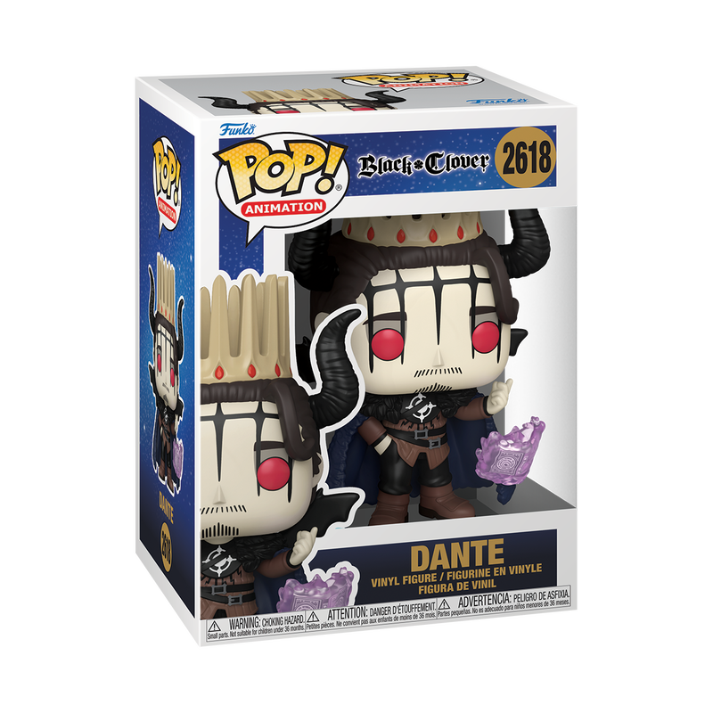 [PRÉ-RESERVA] Funko POP! Black Clover #2618 Dante (Devil Form)