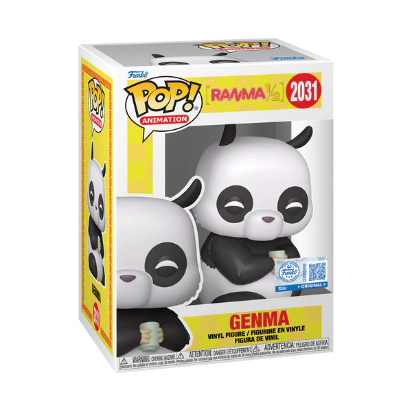 Funko POP! Ranma 1/2 #2031 Genma as Panda Exclusivo