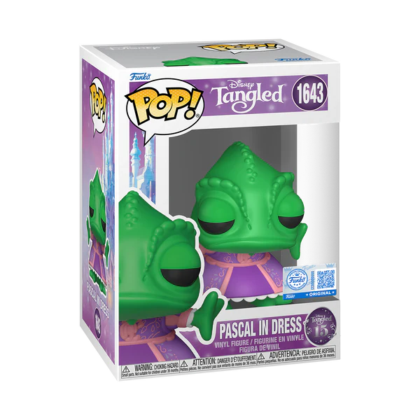 Funko POP! Disney Tangled #1643 Pascal in Dress Exclusivo