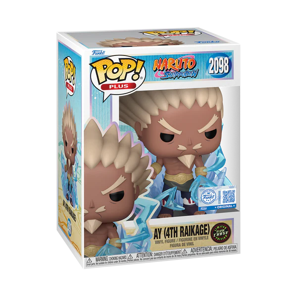 Funko POP! Naruto: Shippuden #2098 Ay (4th Raikage) Chase Exclusivo