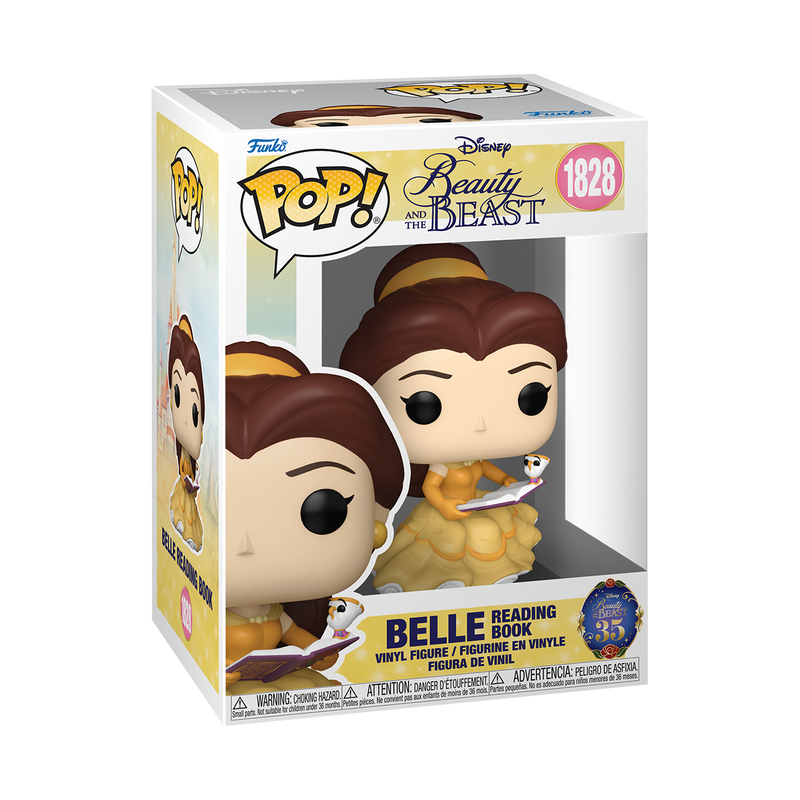 [PRÉ-RESERVA] Funko POP! Beauty and the Beast #1828 Belle Reading Book