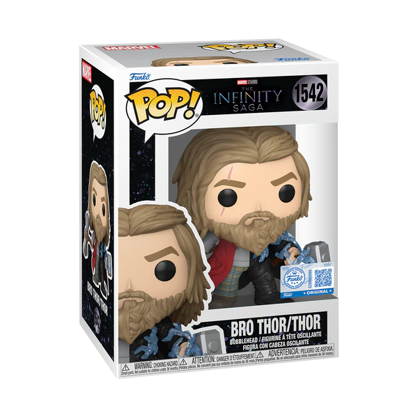 Funko POP! Marvel Infinity Saga #1542 Bro Thor/Thor Exclusivo