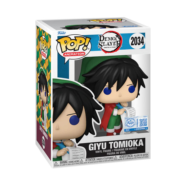 Funko POP! Demon Slayer #2034 Giyu Tomioka (Holiday Outfit) Exclusivo