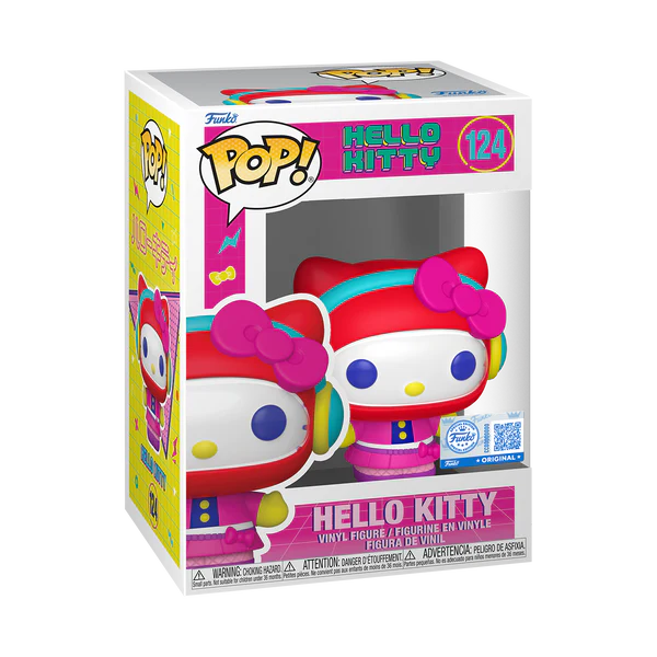 Funko POP! Sanrio Hello Kitty #124 Hello Kitty (Arcade) Exclusivo