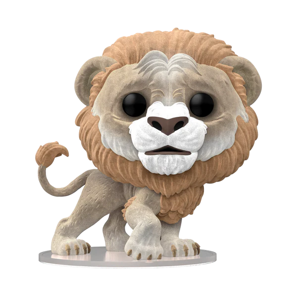 Funko POP! Wicked #1930 Cowardly Lion Flocked Exclusivo