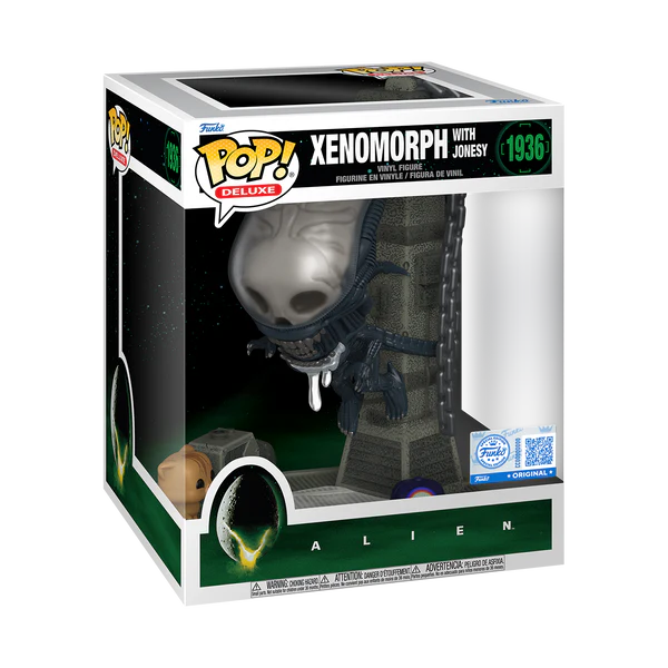Funko POP! Alien #1936 Xenomorph with Jonesy Exclusivo