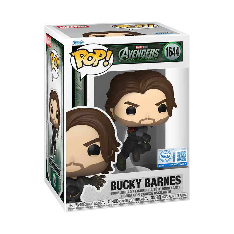 [PRÉ-RESERVA] Funko POP! Avengers: Doomsday #1644 Bucky Barnes (Doomsday) Exclusivo