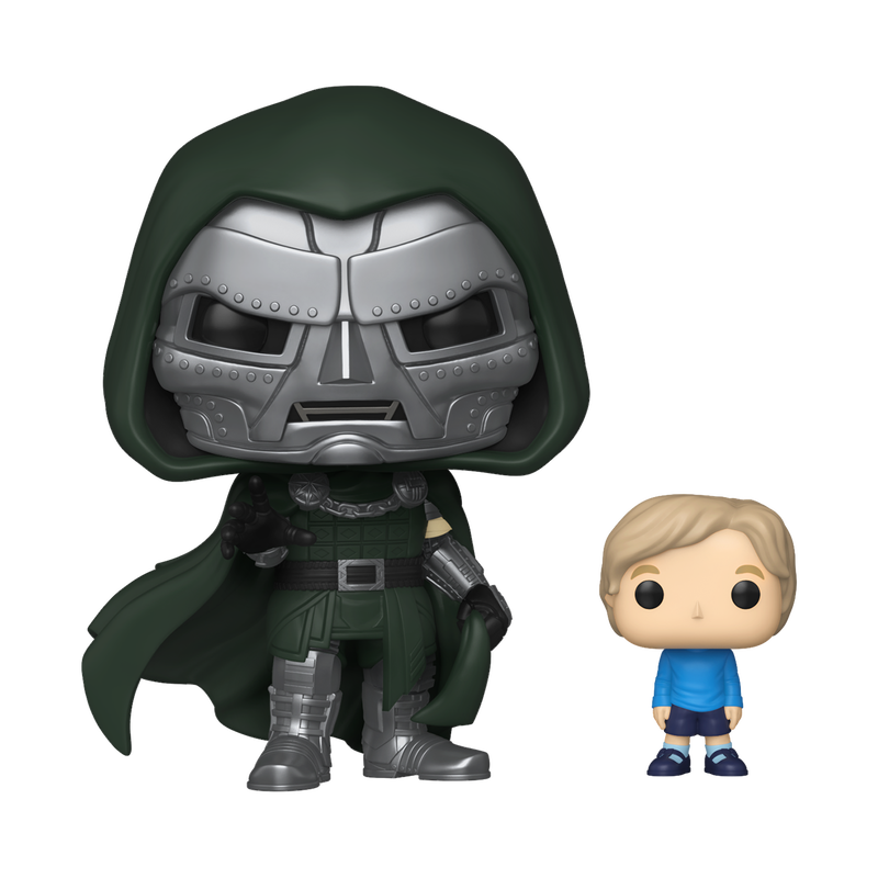 [PRÉ-RESERVA] Funko POP! Avengers: Doomsday #1645 Doctor Doom with Franklin (Doomsday) Exclusivo