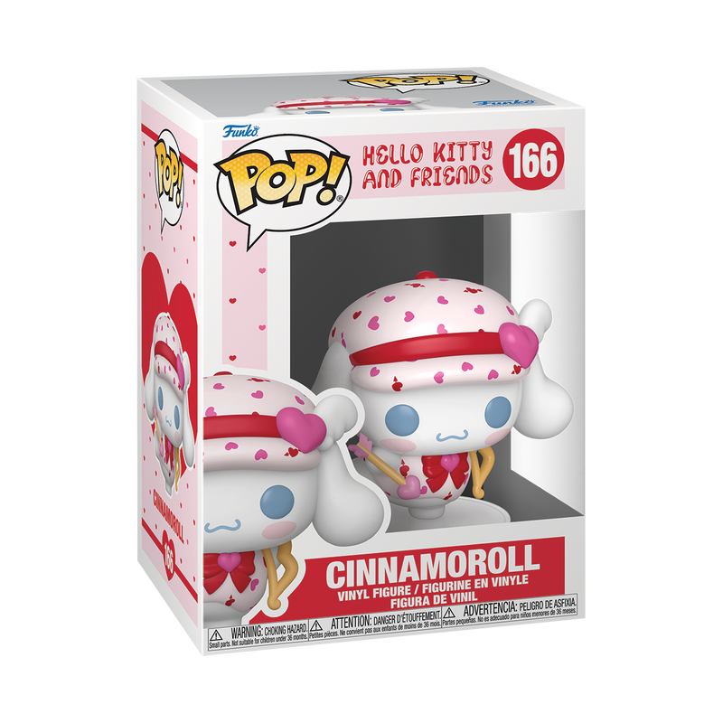 [PRÉ-RESERVA] Funko POP! Cinnamoroll #166 Cinnamoroll (Valentine Heart Outfit)