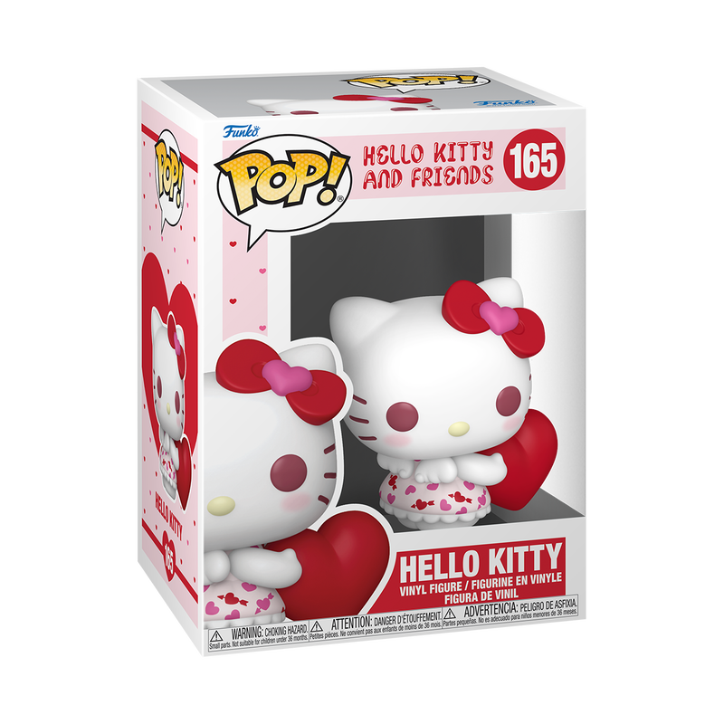 [PRÉ-RESERVA] Funko POP! Hello Kitty #165 Hello Kitty (Valentine Heart Outfit)