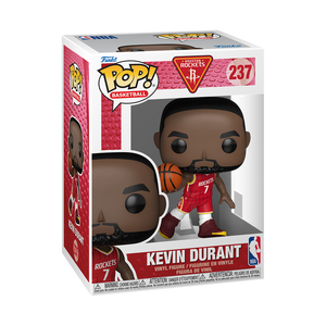[PRÉ-RESERVA] Funko POP! Houston Rockets #237 Kevin Durant (Red Icon Edition Jersey)