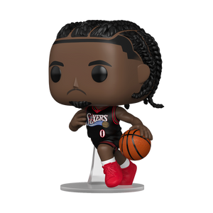 [PRÉ-RESERVA] Funko POP! Philadelphia 76ers #239 Tyrese Maxey (Black Statement Edition Jersey)