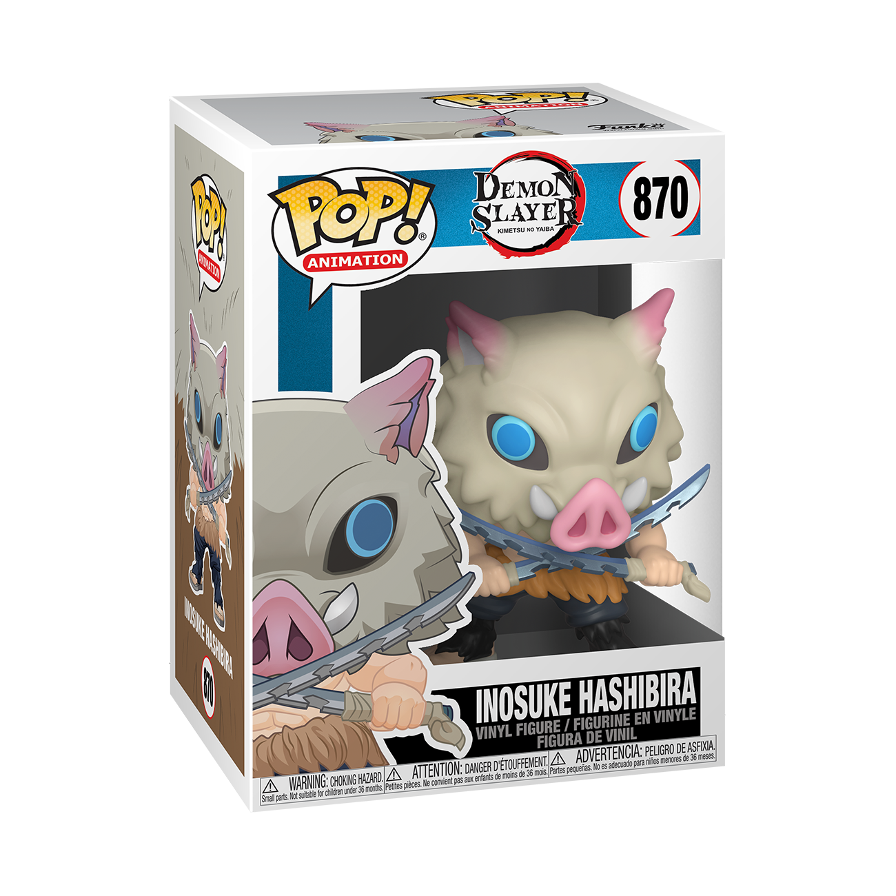 [PRÉ-RESERVA] Funko POP! Demon Slayer #870 Inosuke Hashibira