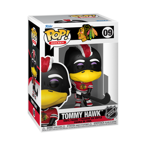 [PRÉ-RESERVA] Funko POP! Chicago Blackhawks #9 Tommy Hawk with Hockey Stick