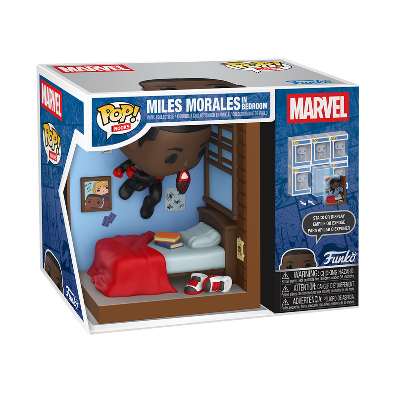 [PRÉ-RESERVA] Funko POP! Nooks Spider-Man #1660 Miles Morales in Bedroom