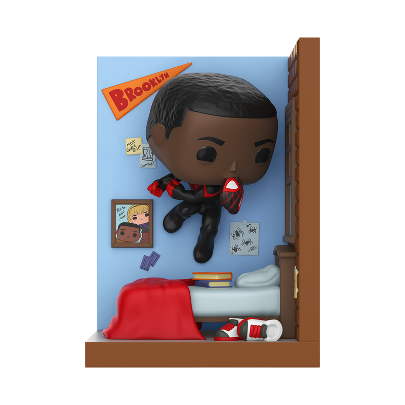 [PRÉ-RESERVA] Funko POP! Nooks Spider-Man #1660 Miles Morales in Bedroom