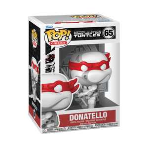[PRÉ-RESERVA] Funko POP! Teenage Mutant Ninja Turtles #65 Donatello (Battle Damaged) (Comic Deco)