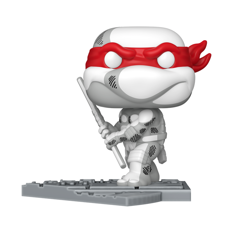 [PRÉ-RESERVA] Funko POP! Teenage Mutant Ninja Turtles #65 Donatello (Battle Damaged) (Comic Deco)