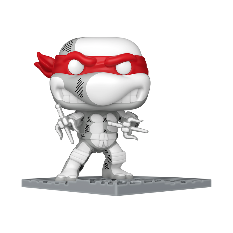 [PRÉ-RESERVA] Funko POP! Teenage Mutant Ninja Turtles #66 Raphael (Battle Damaged) (Comic Deco)