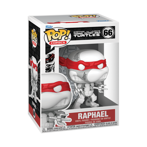 [PRÉ-RESERVA] Funko POP! Teenage Mutant Ninja Turtles #66 Raphael (Battle Damaged) (Comic Deco)