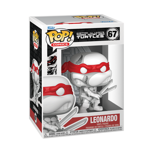 [PRÉ-RESERVA] Funko POP! Teenage Mutant Ninja Turtles #67 Leonardo (Battle Damaged) (Comic Deco)