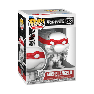 [PRÉ-RESERVA] Funko POP! Teenage Mutant Ninja Turtles #68 Michelangelo (Battle Damaged) (Comic Deco)