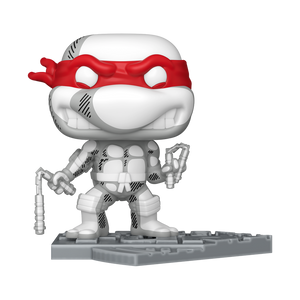 [PRÉ-RESERVA] Funko POP! Teenage Mutant Ninja Turtles #68 Michelangelo (Battle Damaged) (Comic Deco)