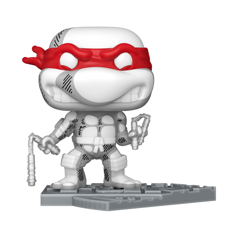 [PRÉ-RESERVA] Funko POP! Teenage Mutant Ninja Turtles #68 Michelangelo (Battle Damaged) (Comic Deco)