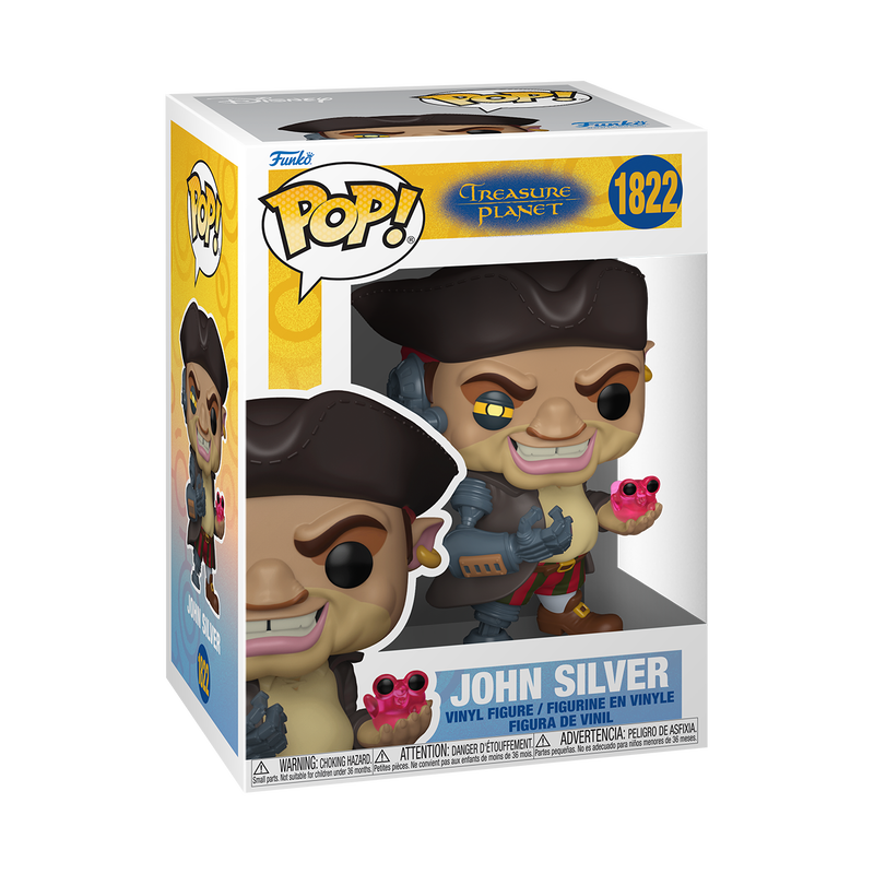 [PRÉ-RESERVA] Funko POP! Treasure Planet #1822 John Silver