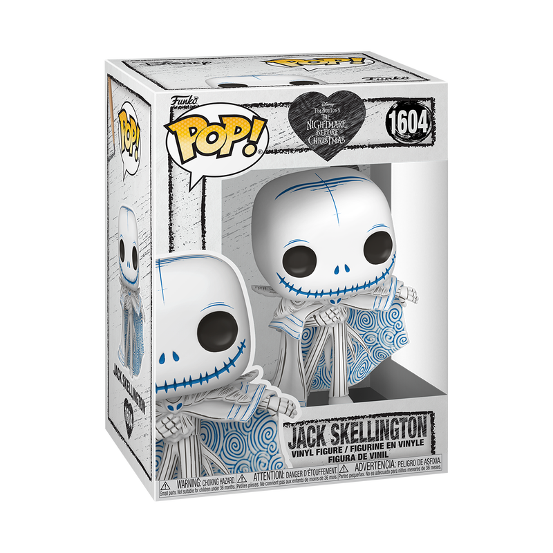 [PRÉ-RESERVA] Funko POP! The Nightmare Before Christmas #1604 Jack Skellington (Sketched Deco)