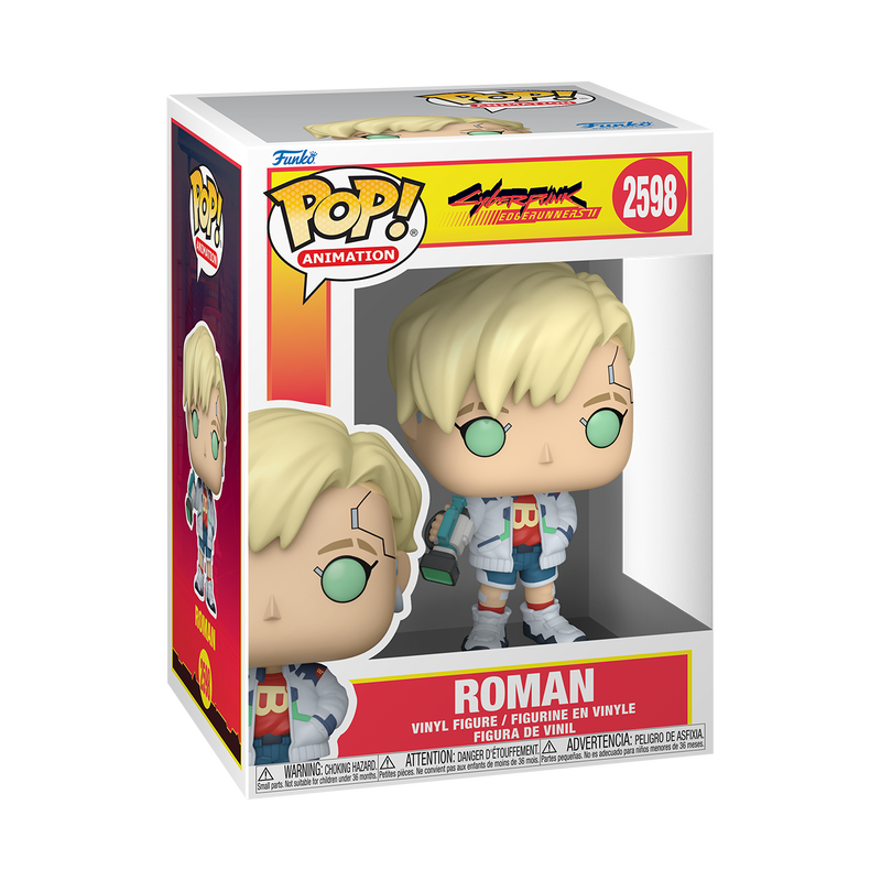 [PRÉ-RESERVA] Funko POP! Cyberpunk: Edgerunners #2598 Roman