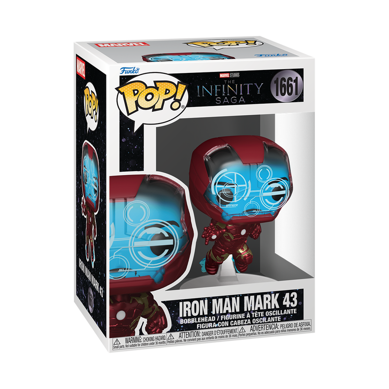 [PRÉ-RESERVA] Funko POP! Infinity Saga #1661 Iron Man Mark 43