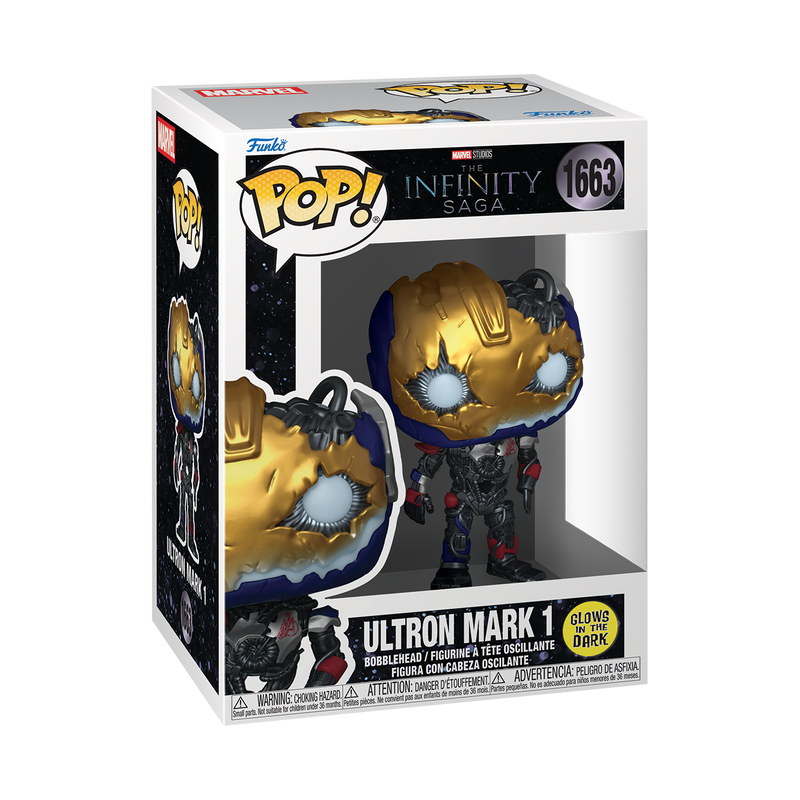 [PRÉ-RESERVA] Funko POP! Infinity Saga #1663 Ultron Mark 1 (Glow)