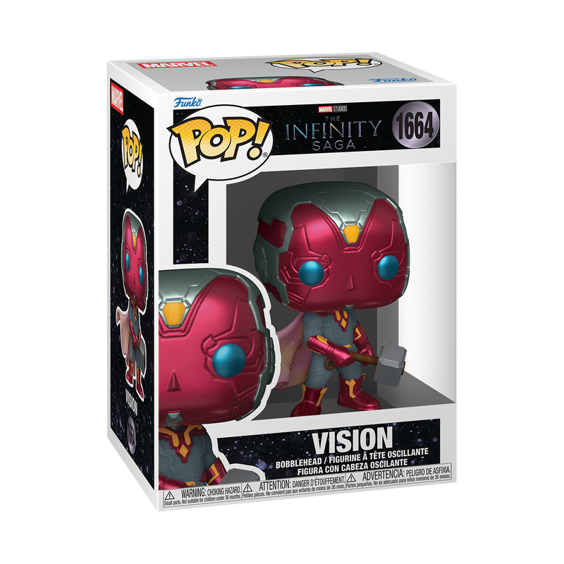 [PRÉ-RESERVA] Funko POP! Infinity Saga #1664 Vision with Mjolnir