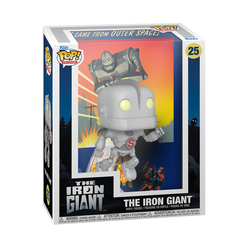 [PRÉ-RESERVA] Funko POP! VHS Covers The Iron Giant #25 The Iron Giant