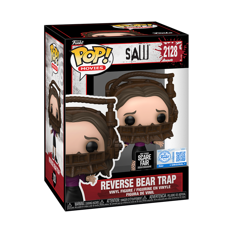 [PRÉ-RESERVA] Funko POP! Saw #2128 Reverse Bear Trap Exclusivo