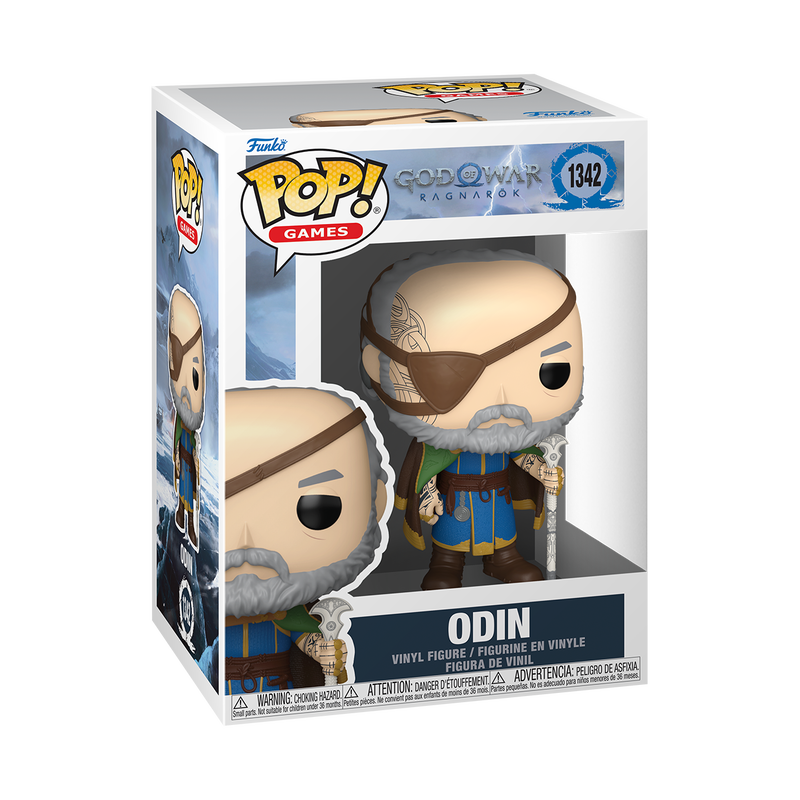 [PRÉ-RESERVA] Funko POP! God of War Ragnarök #1342 Odin (God of War Ragnarök)